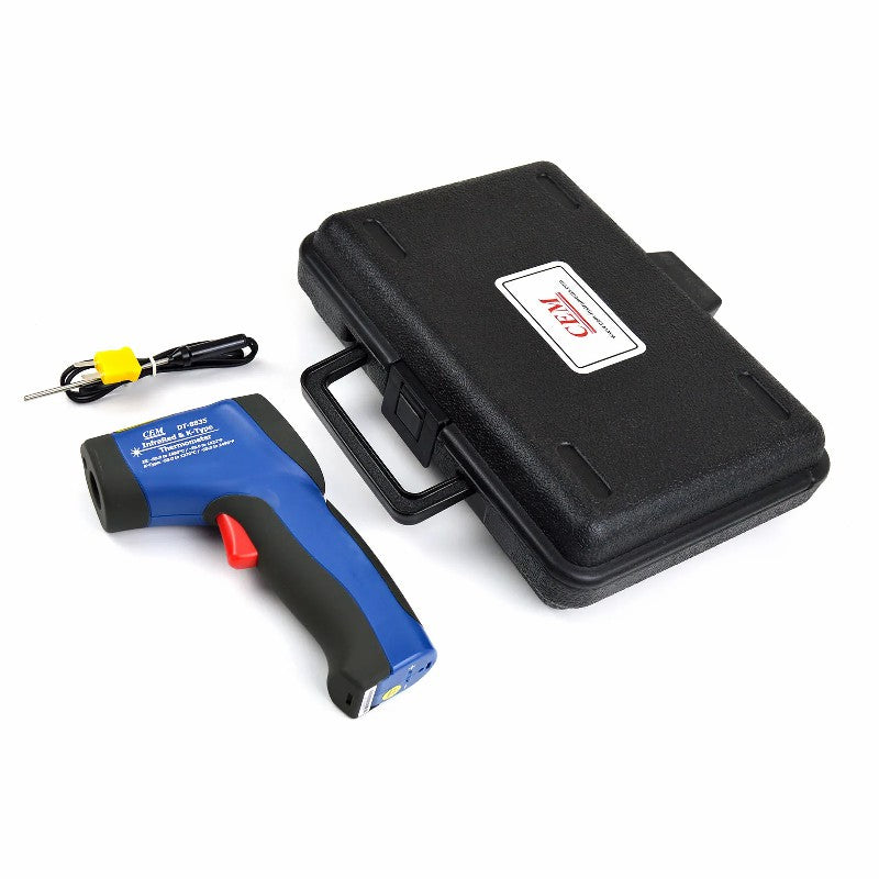 CEM DT-8830 DT-8831 DT-8832 DT-8833 DT-8835 Non Contact Electronic Infrared Thermometer Laser Gun K-Type Probe Handheld Industry CEM DT-8830 DT-8831 DT-8832 DT-8833 DT-8835 Non Contact Electronic Infrared Thermometer Laser Gun K-Type Probe Handheld Industry